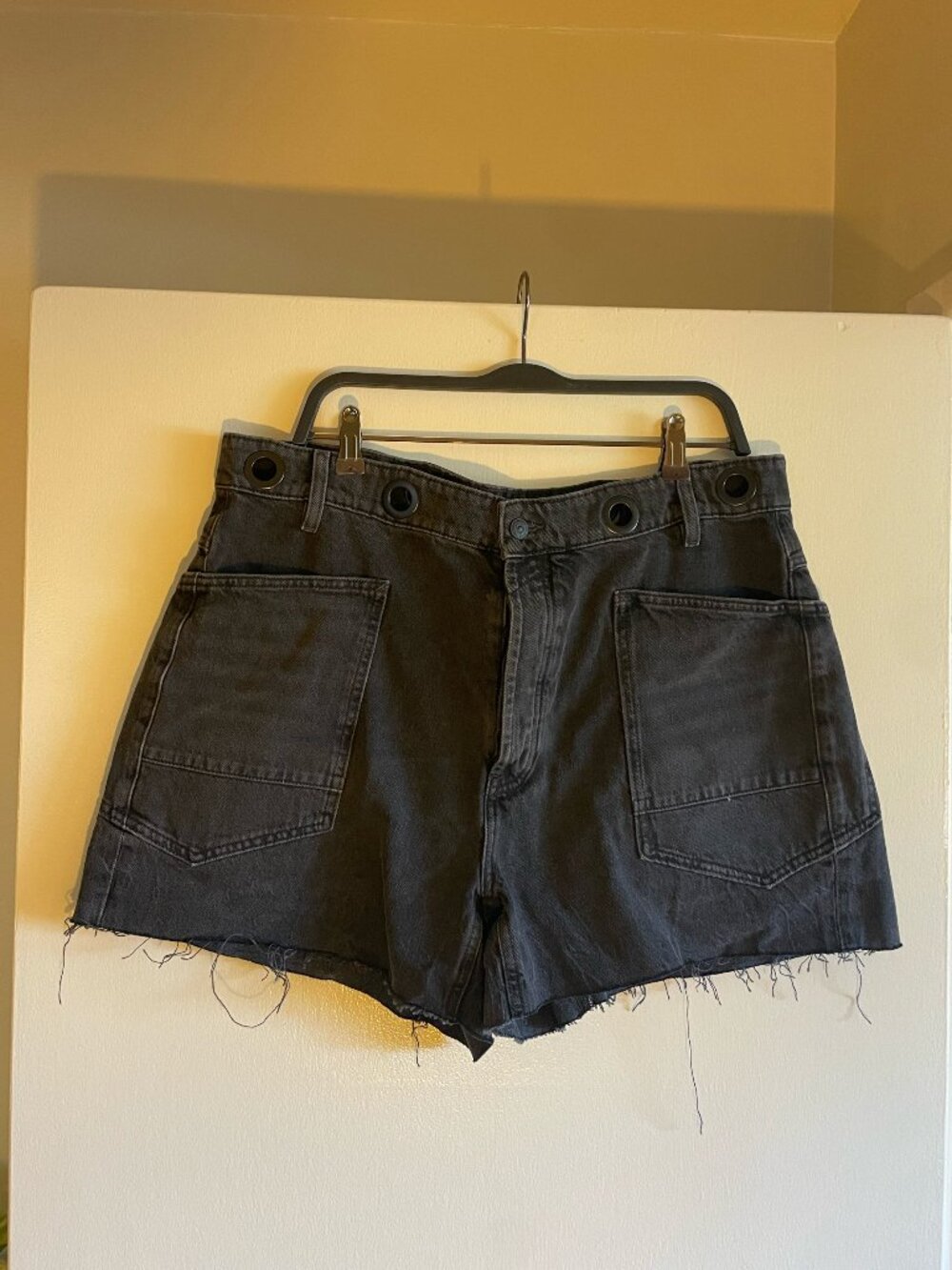 We The Free Moxie Barrel Shorts - Black